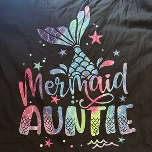 Women’s 3x Mermaid Auntie Graphic Tee